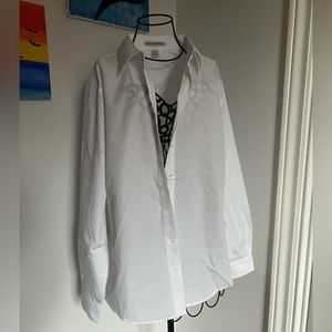 White king sleeve dress shirt